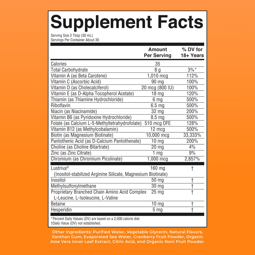 Liquid Morning Multivitamin + Hair Growth image 10