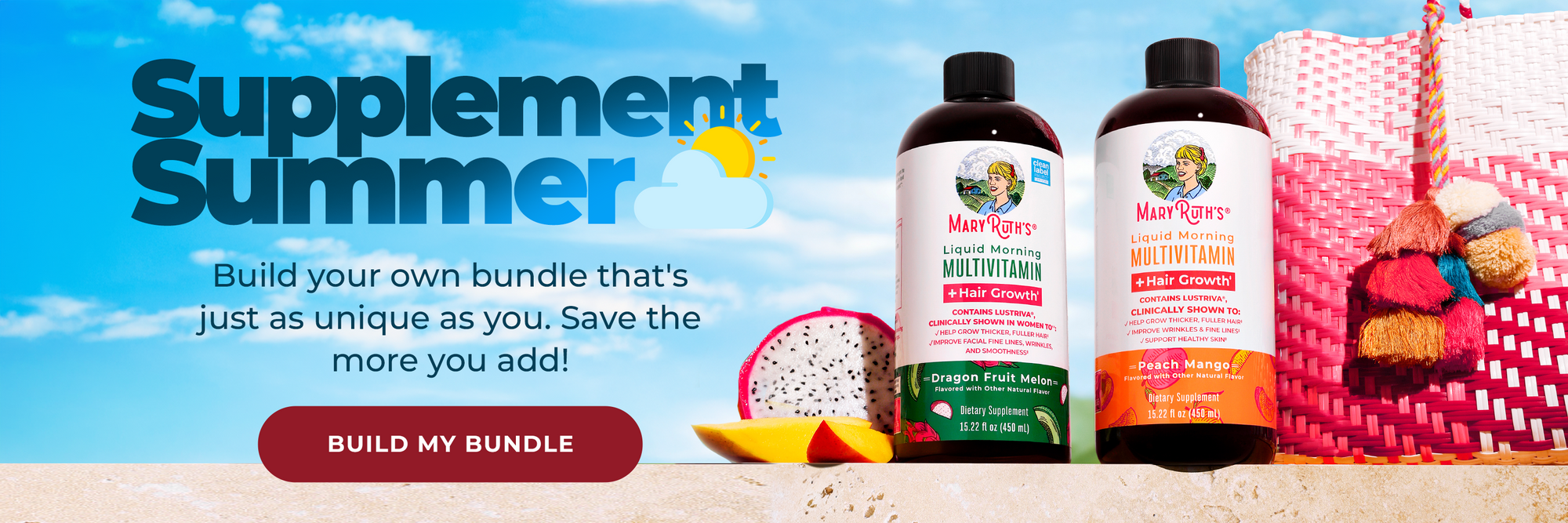 Build your MaryRuth's wellness bundle